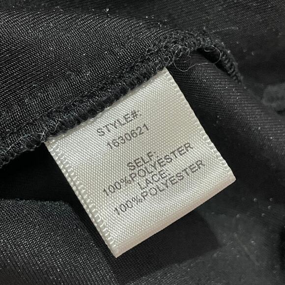 Current Air Velvet Short Sleeve Top - Black - Medium - Picture 7 of 8